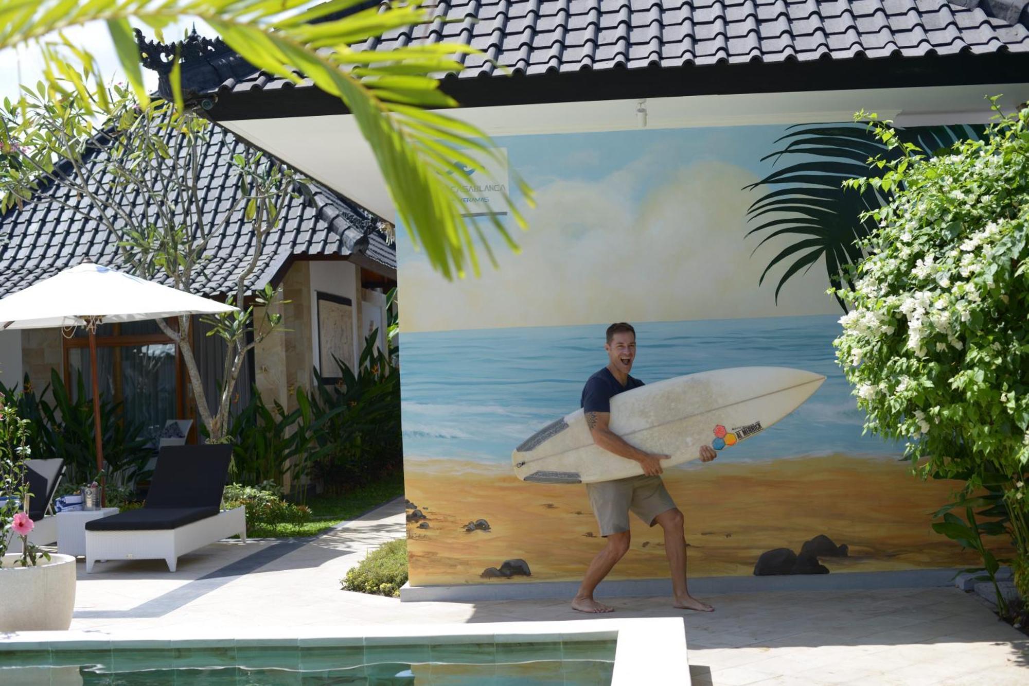 Villa Casablanca Surf Keramas Ngoại thất bức ảnh